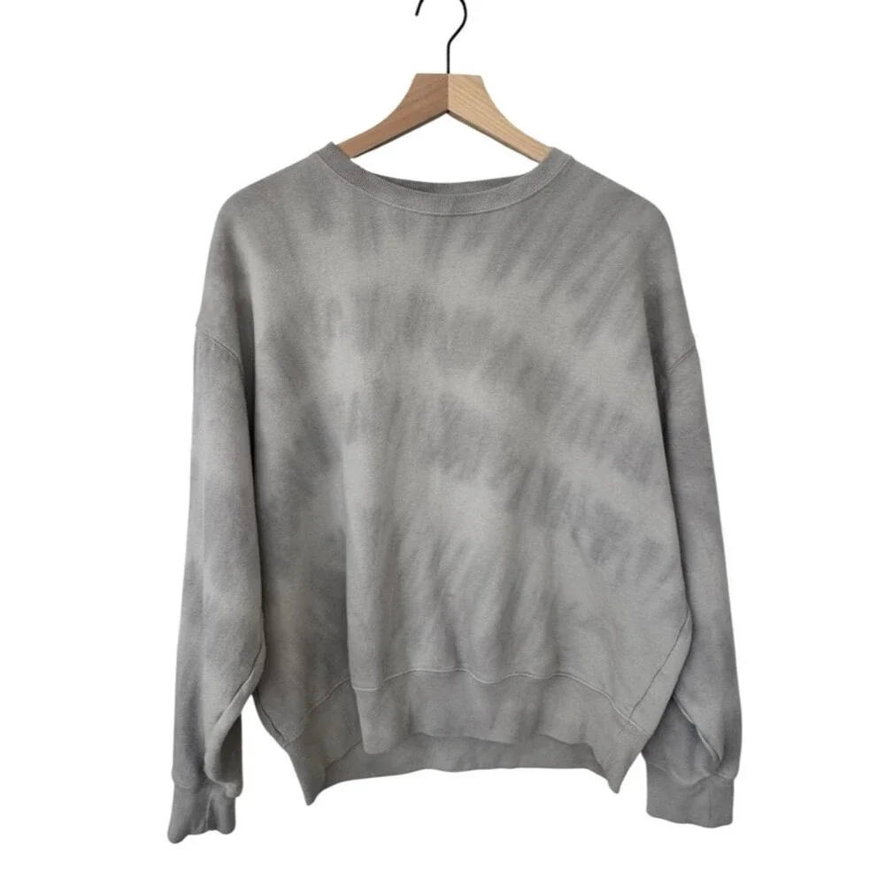 PINK Victoria's Secret Gray Tie-Dye Sweatshirt & Sweatpants Set - XS Fits Small